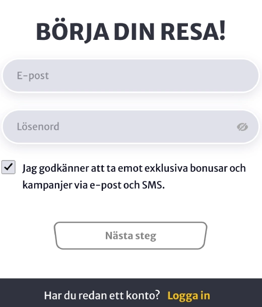 Registrering